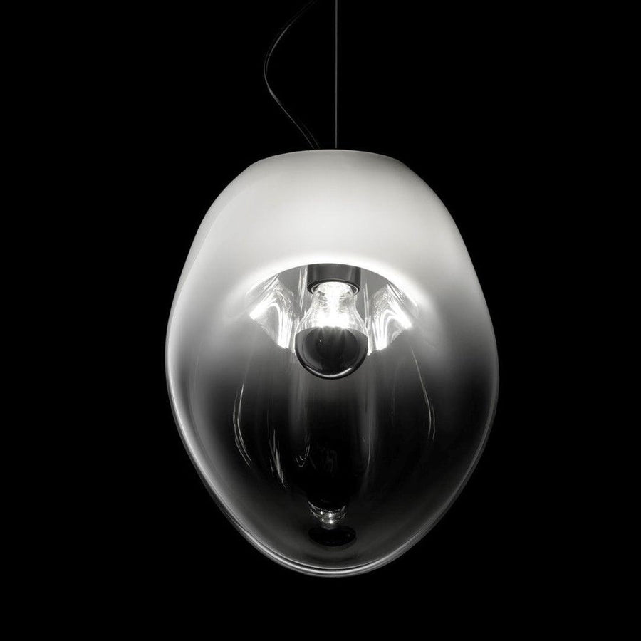 Suspension Capitaine en verre et fer – vue 5