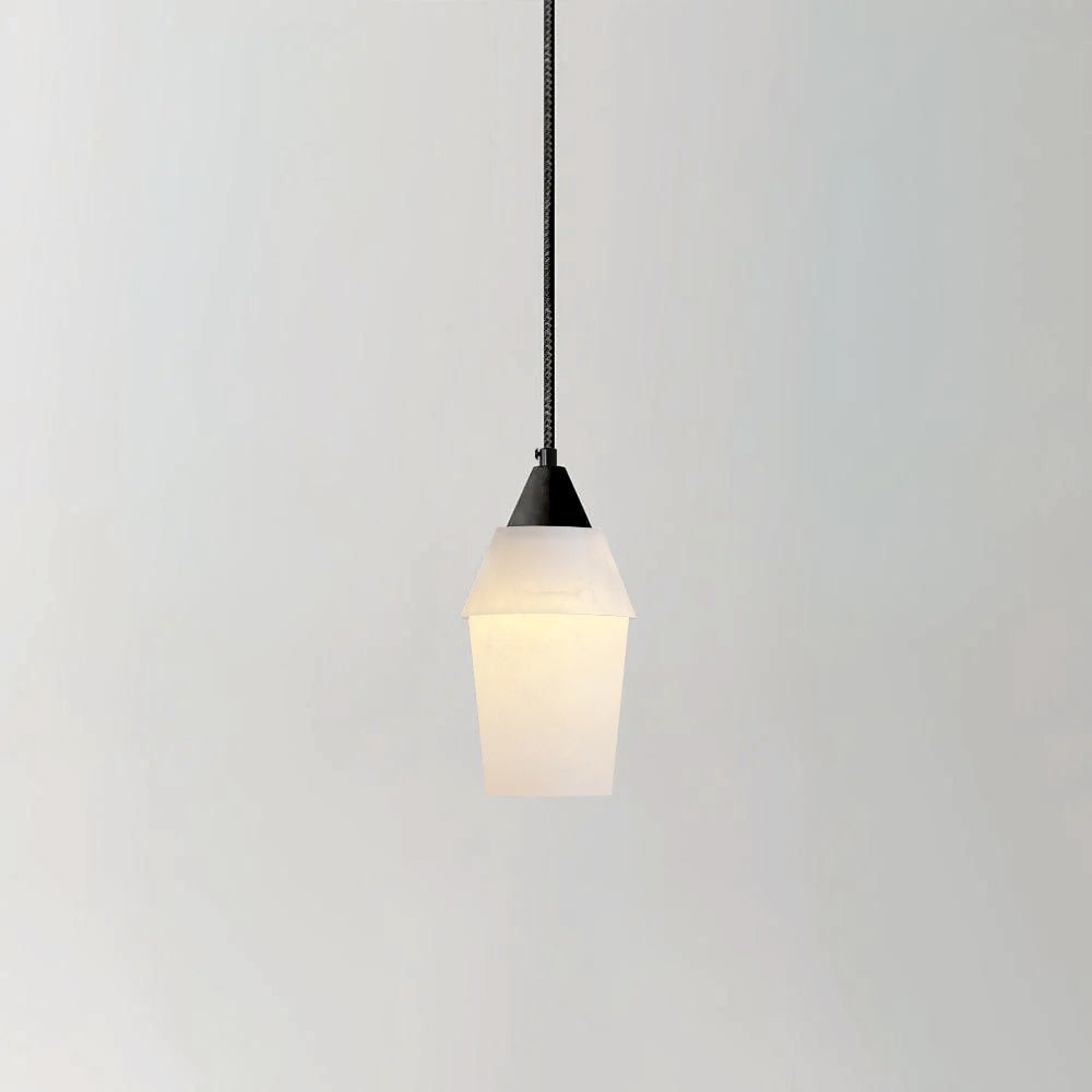 Suspension Ysé en albâtre et laiton – vue 18