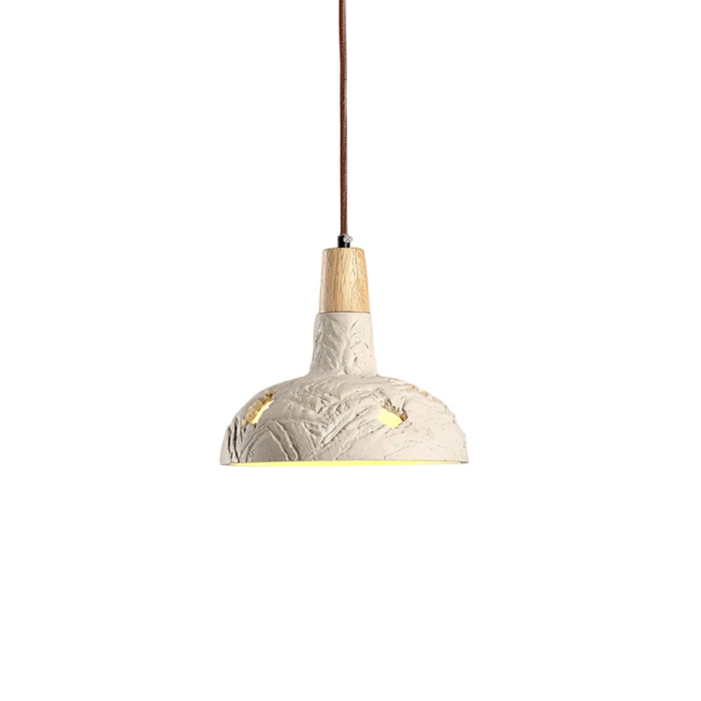 Suspension Oriel en bois et fer – vue 10