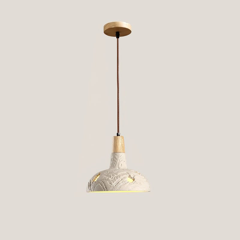 Suspension Oriel en bois et fer – vue 2