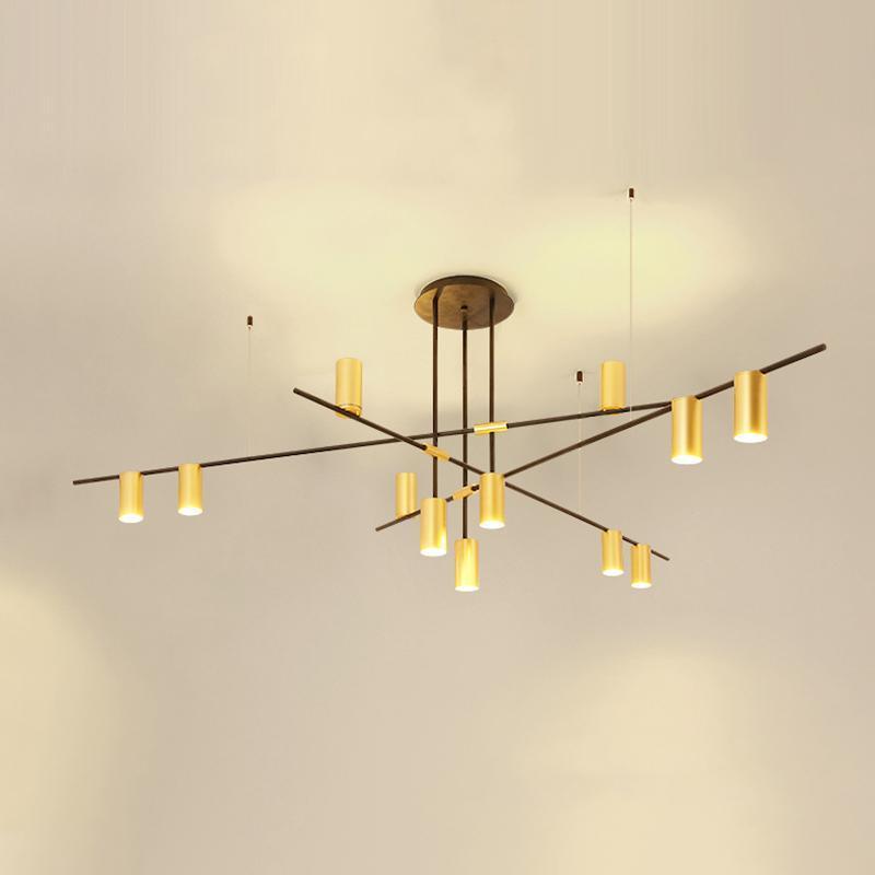 Lustre Valentine en laiton – vue 44