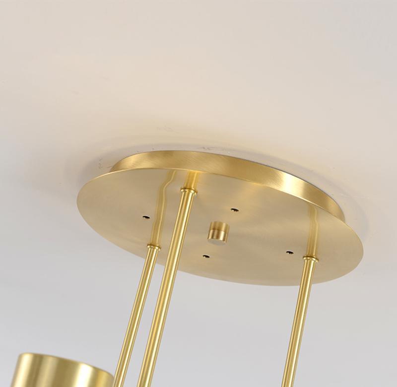 Lustre Valentine en laiton – vue 8