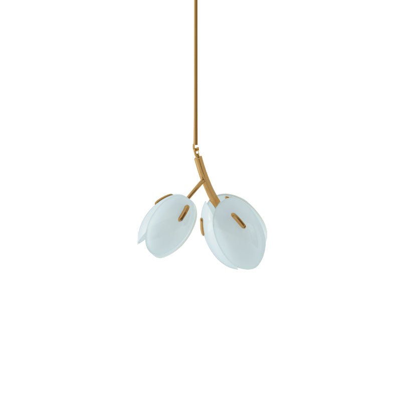 Lustre Anthracite en verre et métal – vue 57