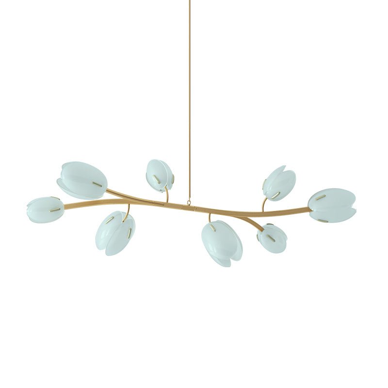 Lustre Anthracite en verre et métal – vue 43