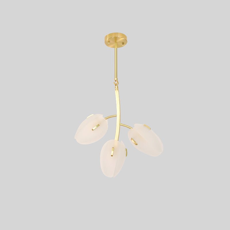 Lustre Anthracite en verre et métal – vue 47