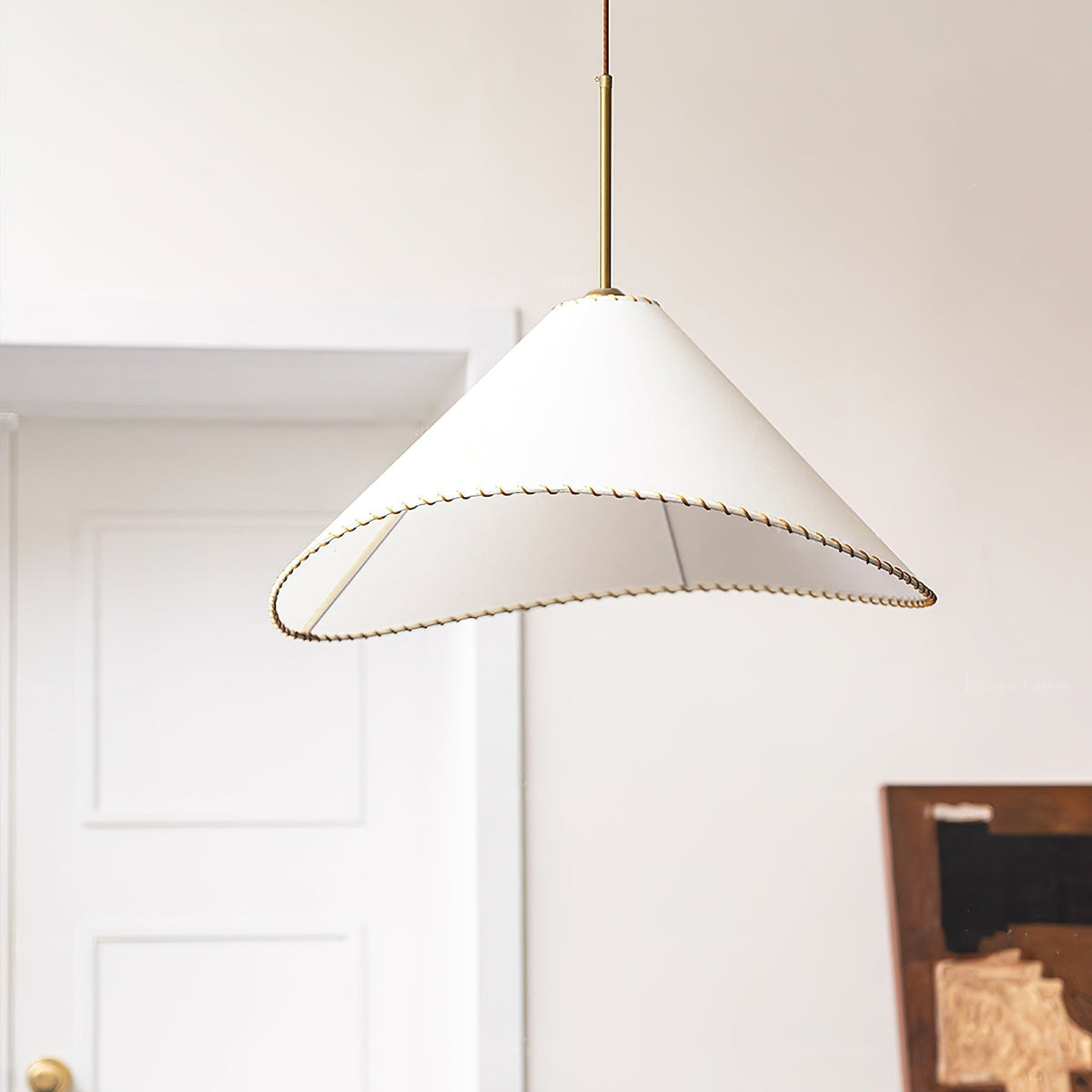 Suspension Lourmarin en tissu et métal – vue 20