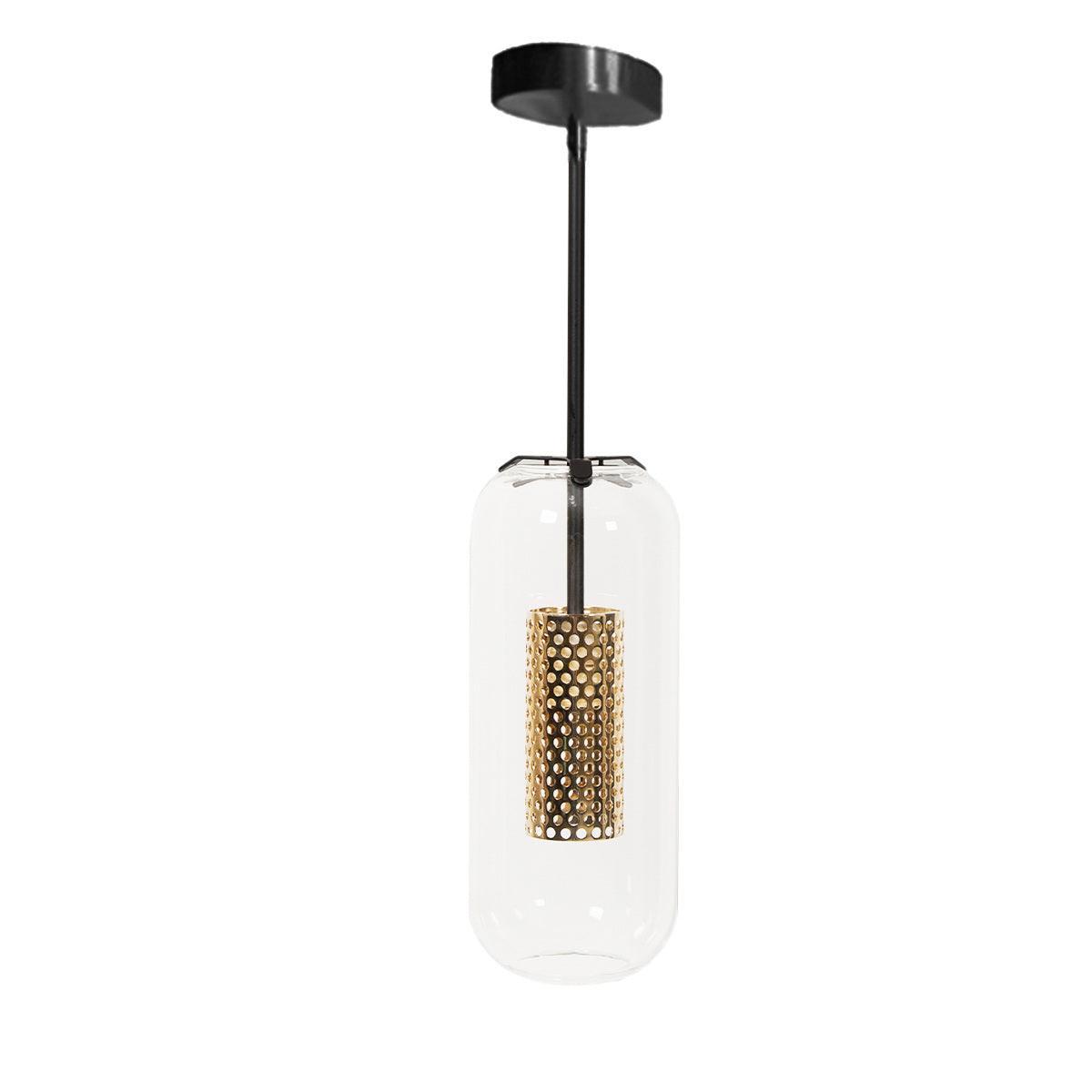 Suspension Ursule en verre et laiton – vue 34