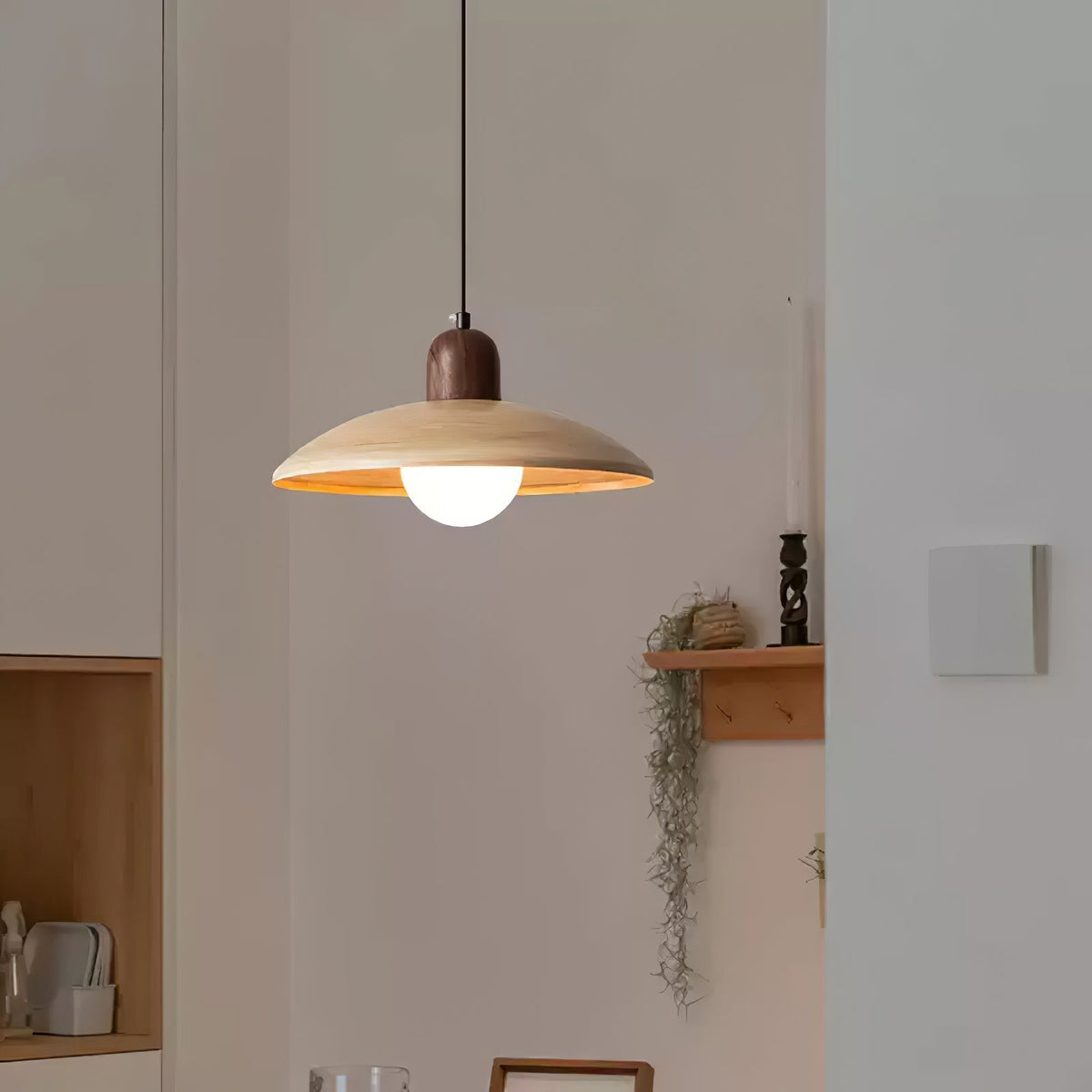 Suspension Chaume en fer – vue 14