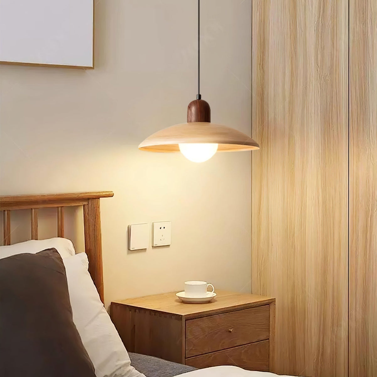 Suspension Chaume en fer – vue 19