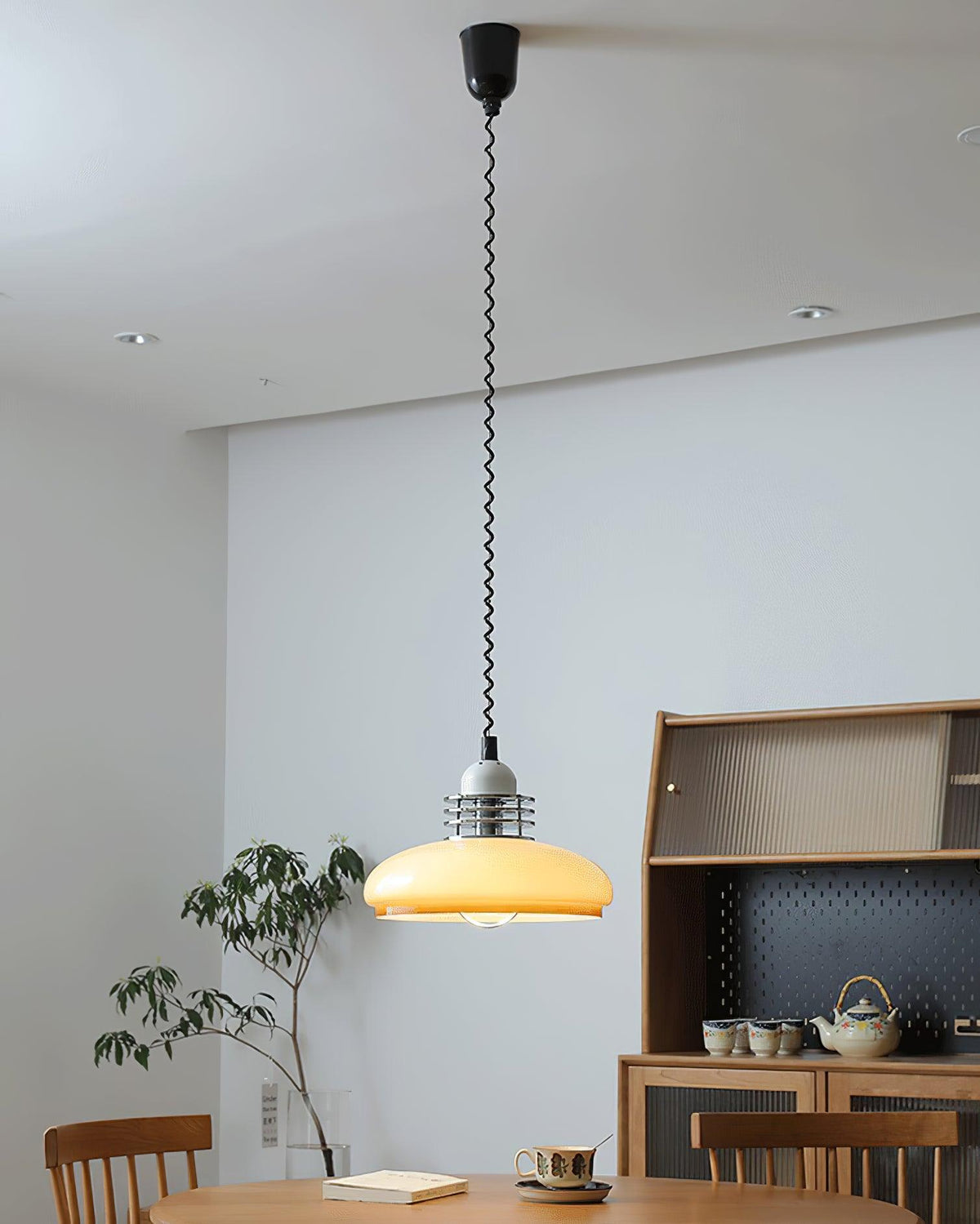Suspension Bivouac en verre et métal – vue 33