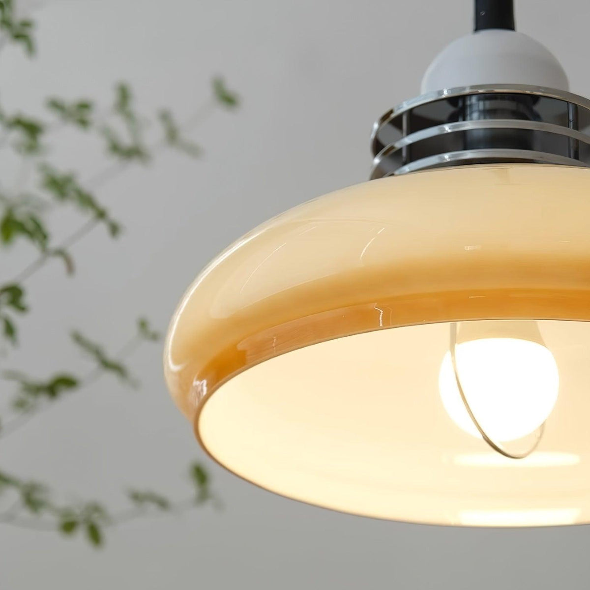 Suspension Bivouac en verre et métal – vue 41