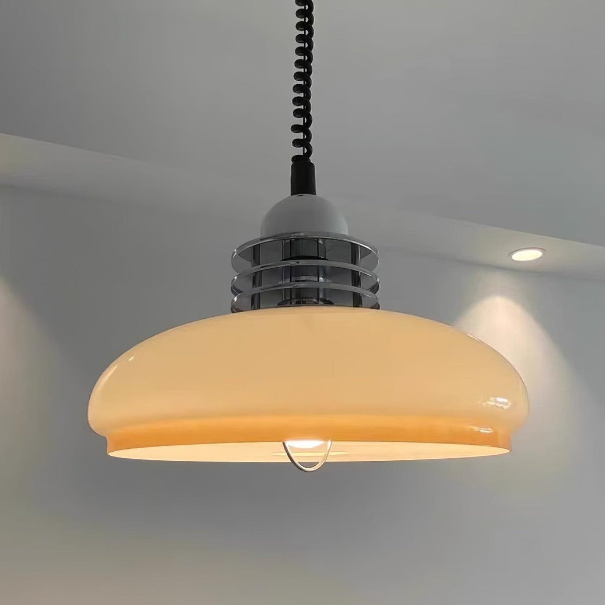 Suspension Bivouac en verre et métal – vue 46