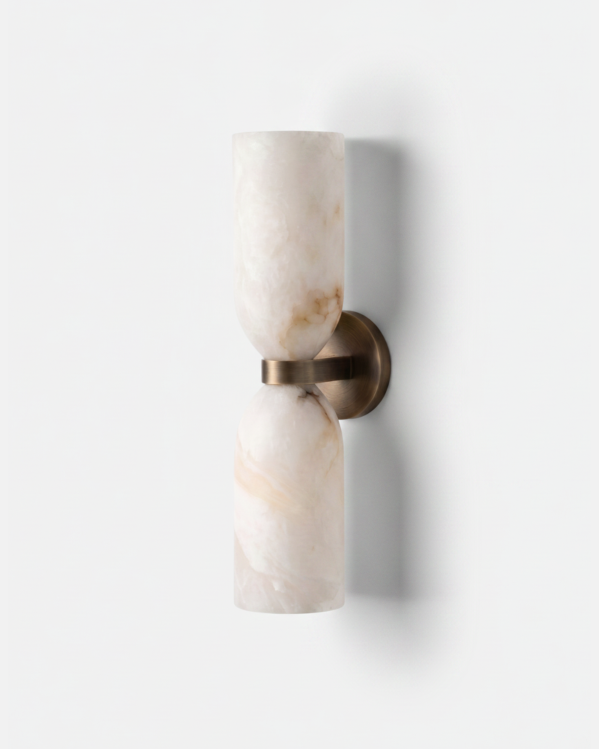 Applique Murale Portique en albâtre et laiton – vue 7