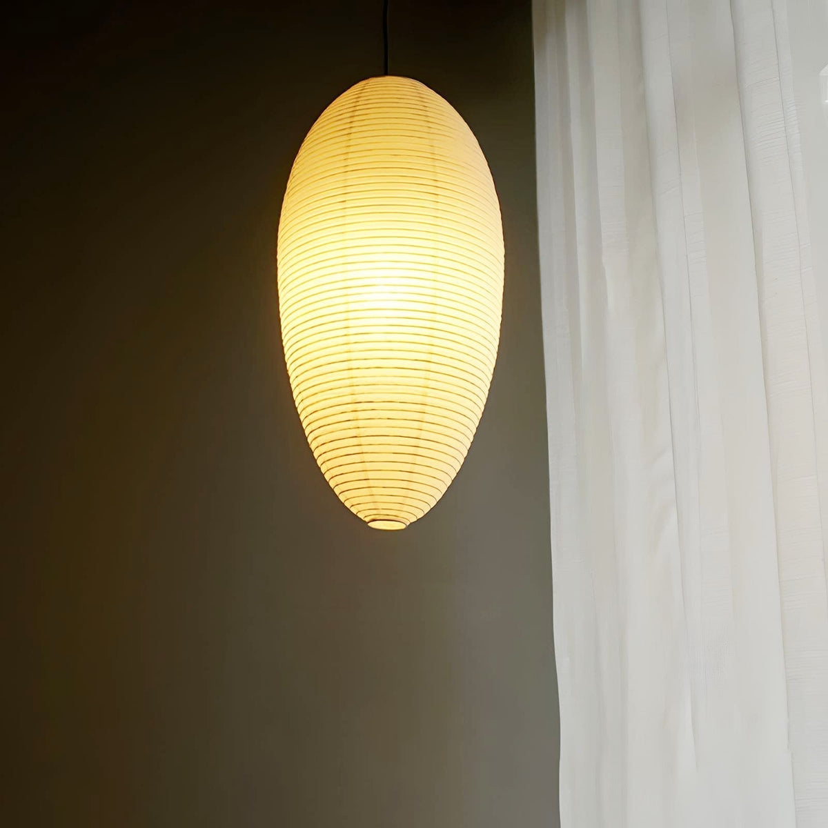 Suspension Odile en bambou et métal – vue 28