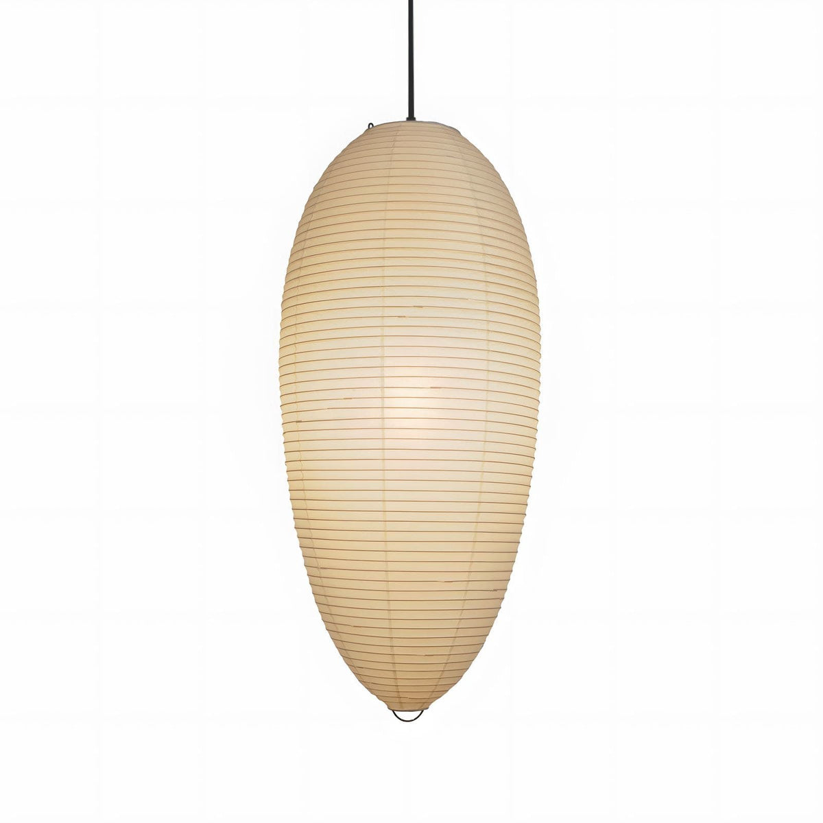 Suspension Odile en bambou et métal – vue 2