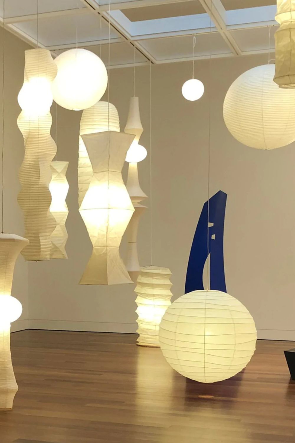 Suspension Égérie en papier et métal – vue 31