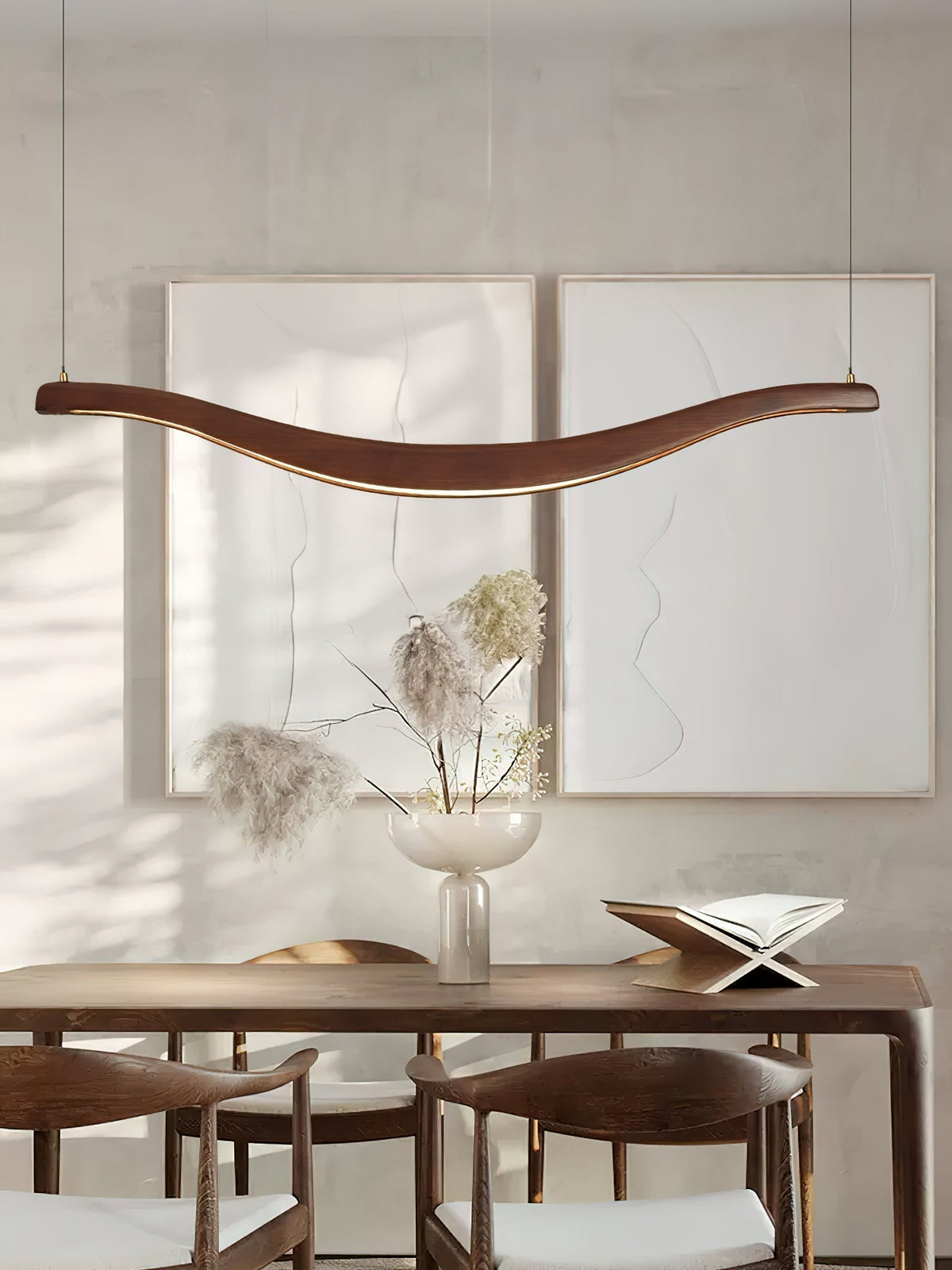 Lustre Pastel en bois et métal – vue 2