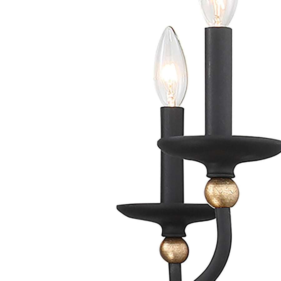 Lustre Abbaye en laiton – vue 2