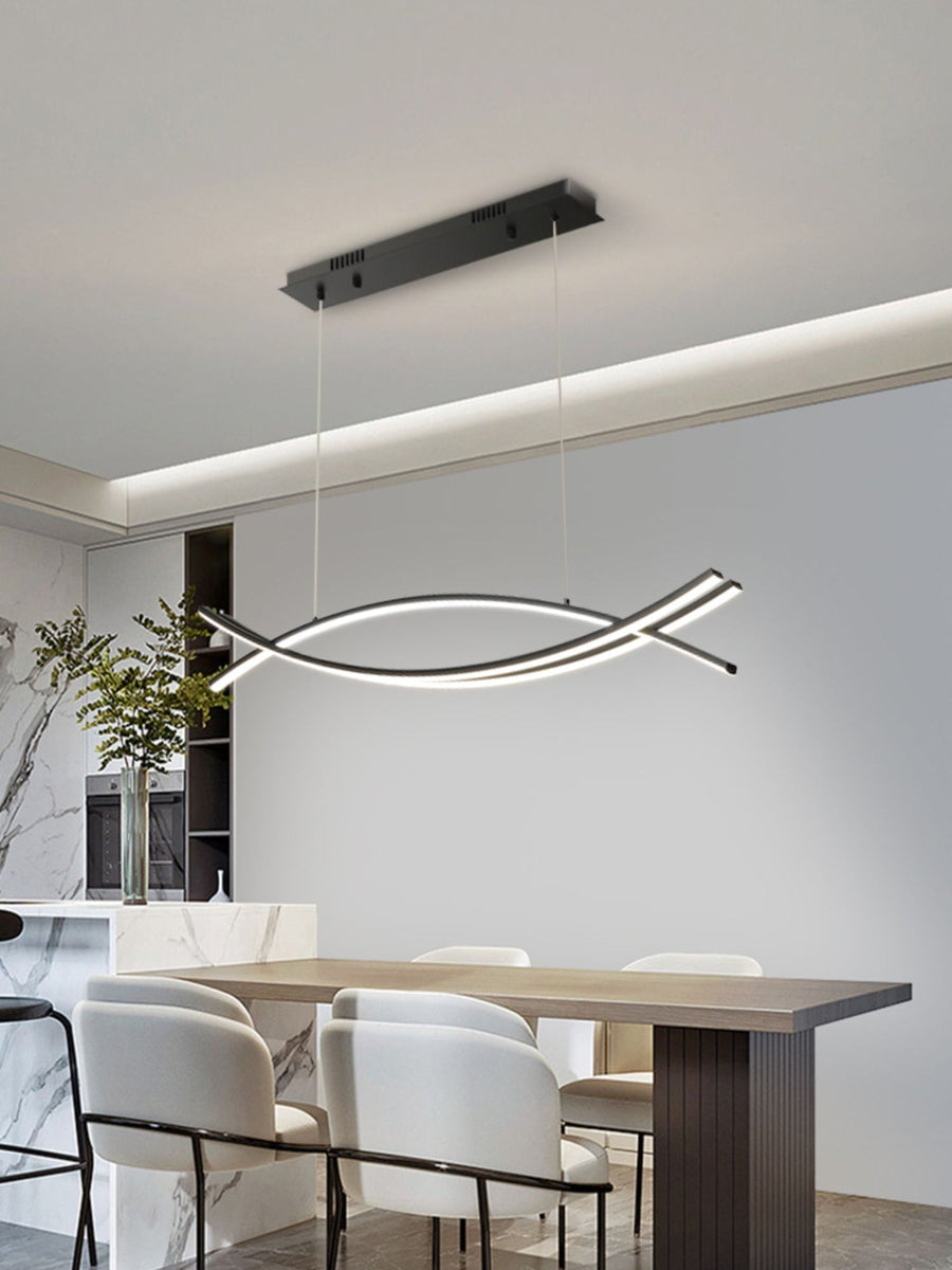 Suspension Serpentine en aluminium – vue 5