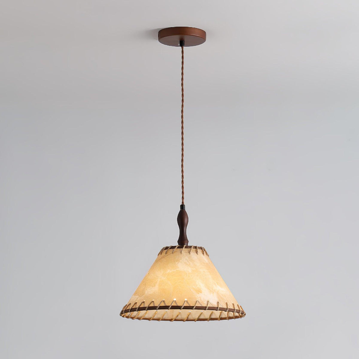 Suspension Valensole en tissu et bois – vue 45
