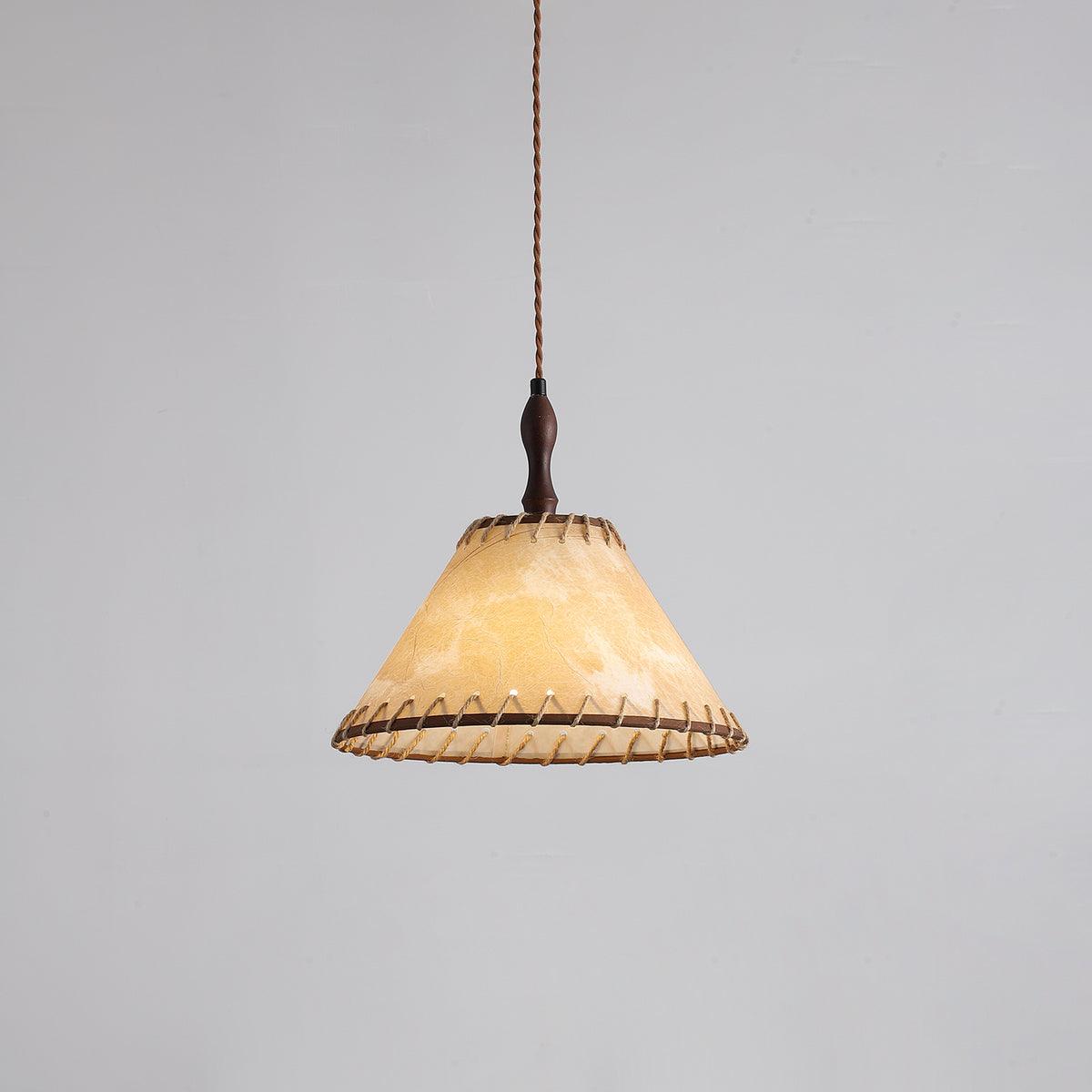 Suspension Valensole en tissu et bois – vue 19