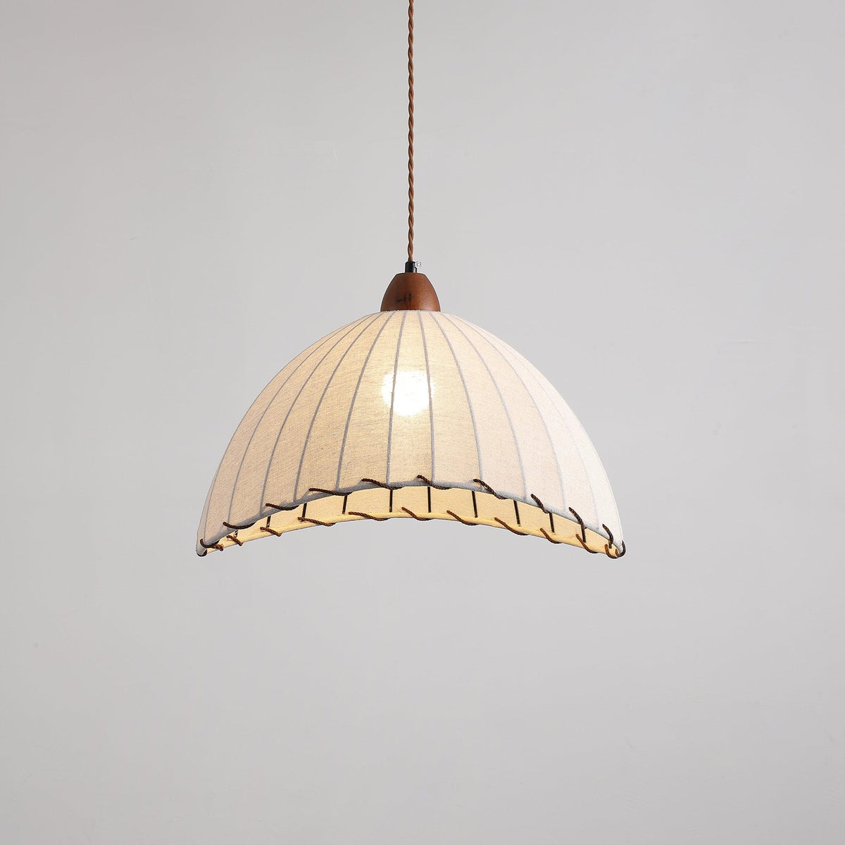 Suspension Valensole en tissu et bois – vue 26