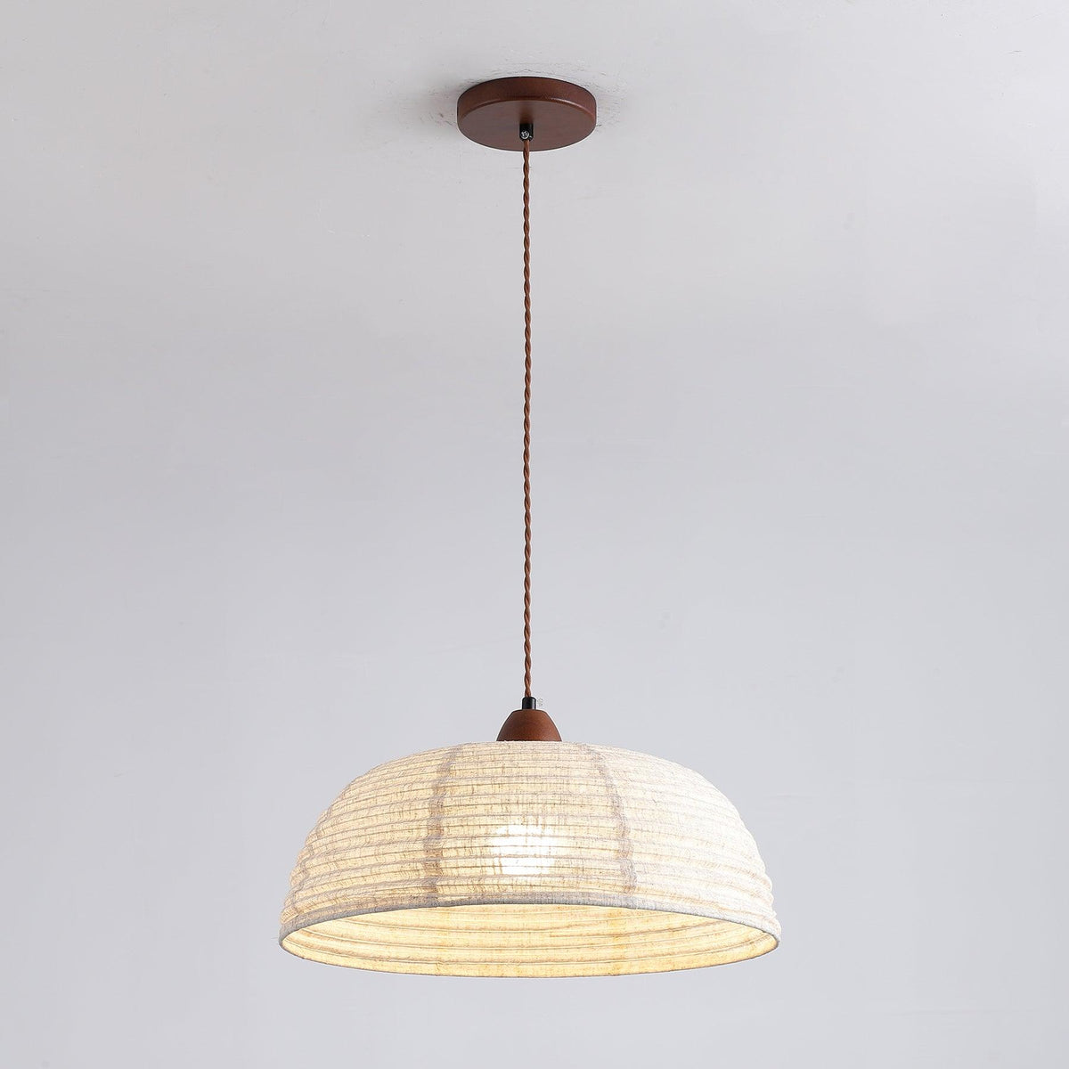 Suspension Valensole en tissu et bois – vue 37