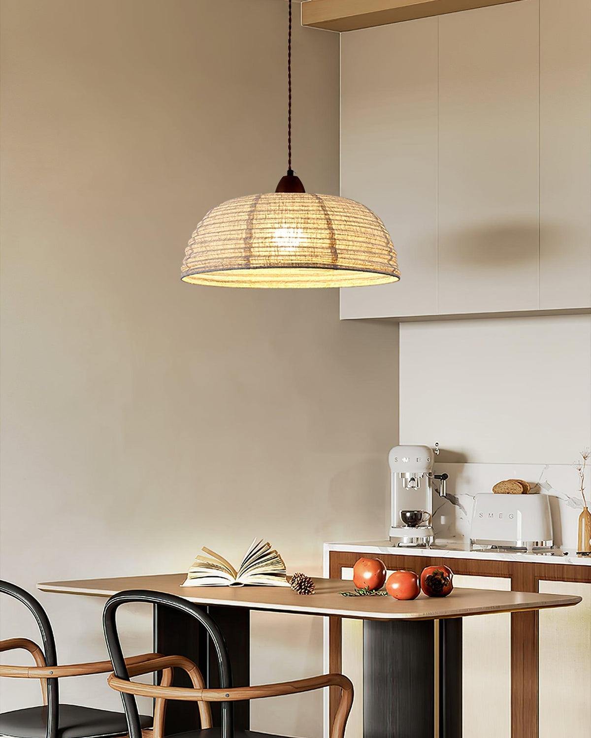 Suspension Valensole en tissu et bois – vue 42