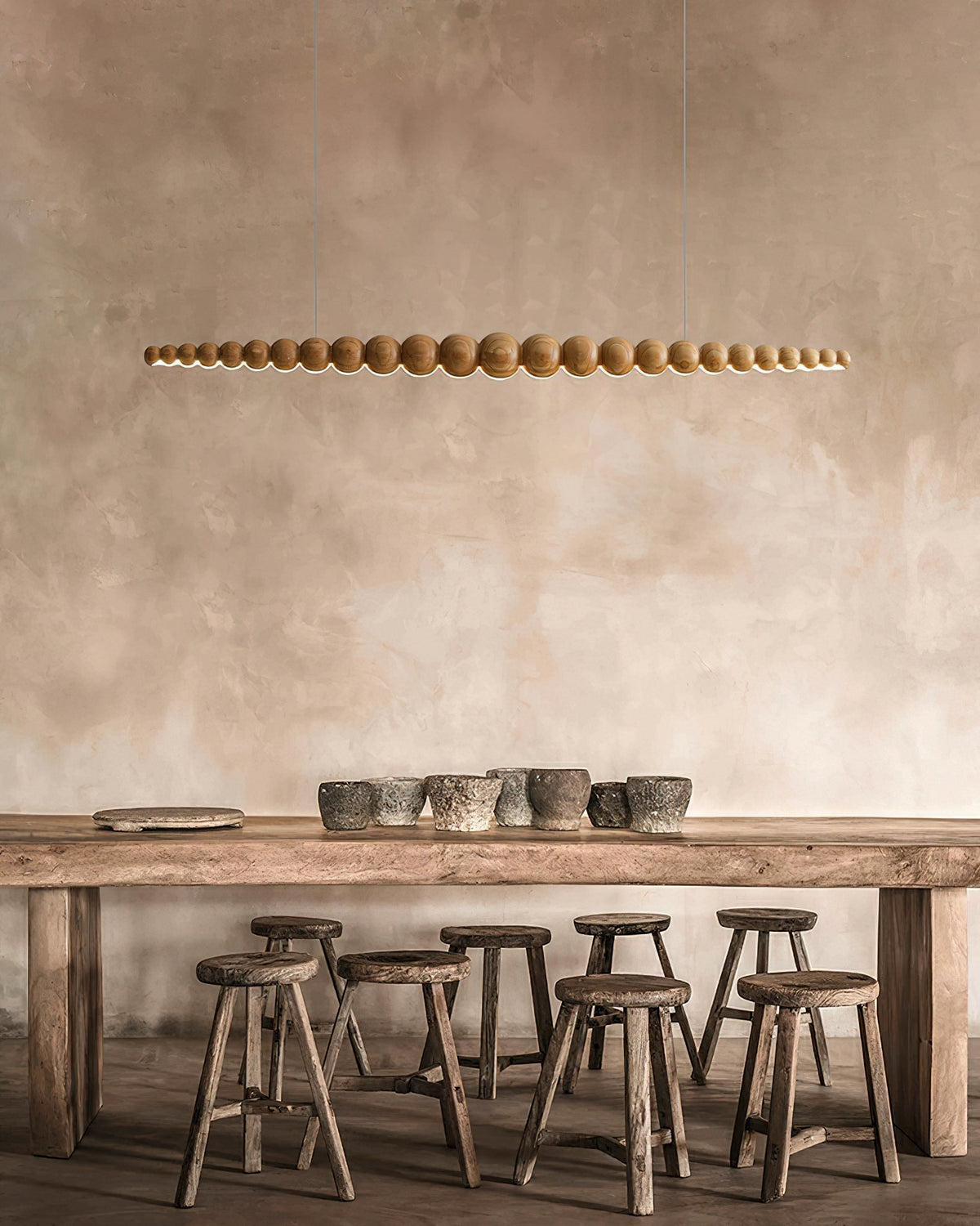 Suspension Mazurka en bois et métal – vue 54