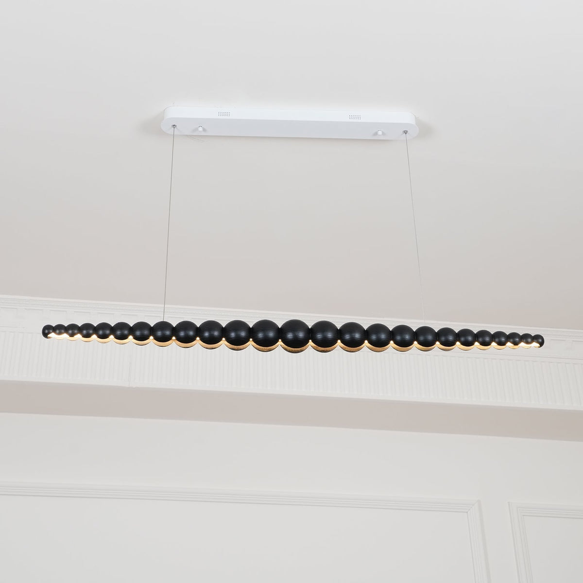 Suspension Mazurka en bois et métal – vue 37