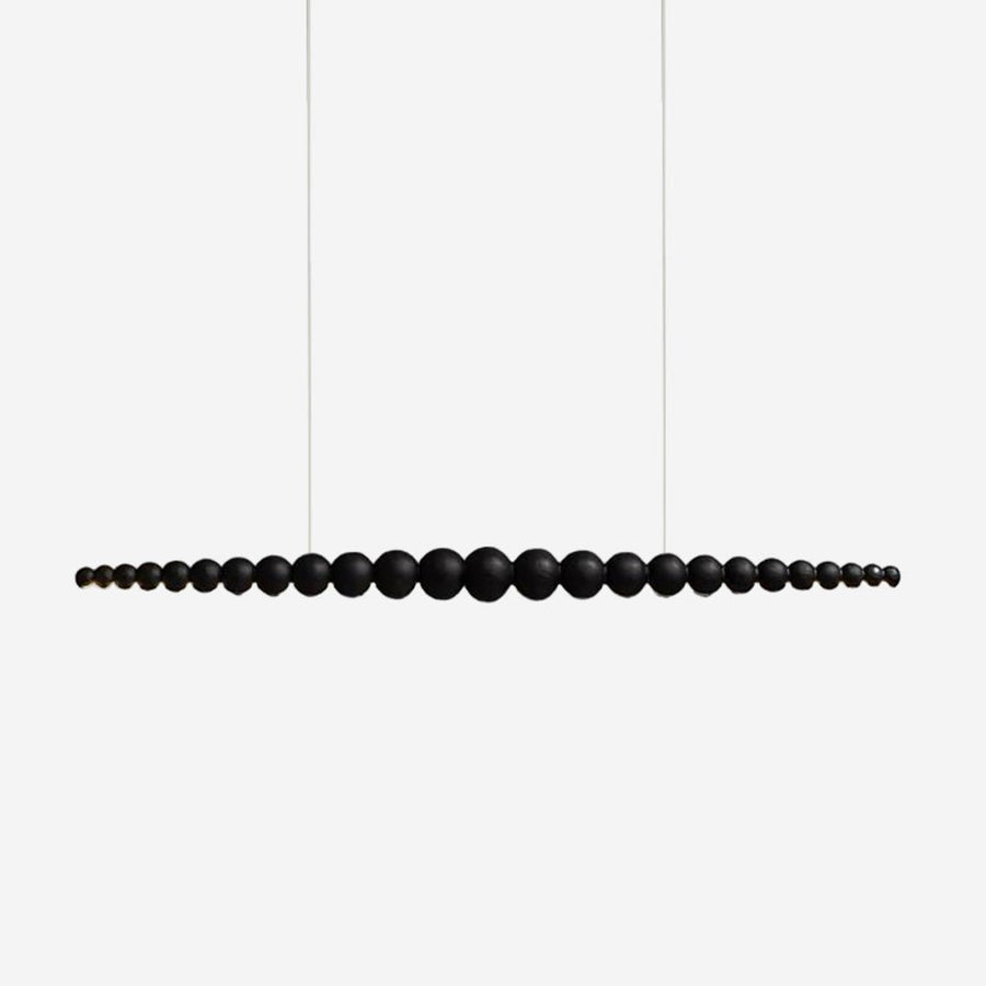 Suspension Mazurka en bois et métal – vue 2