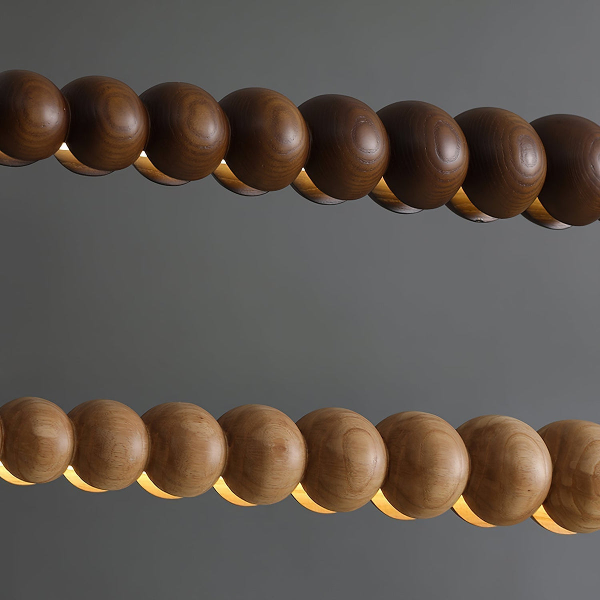 Suspension Mazurka en bois et métal – vue 22
