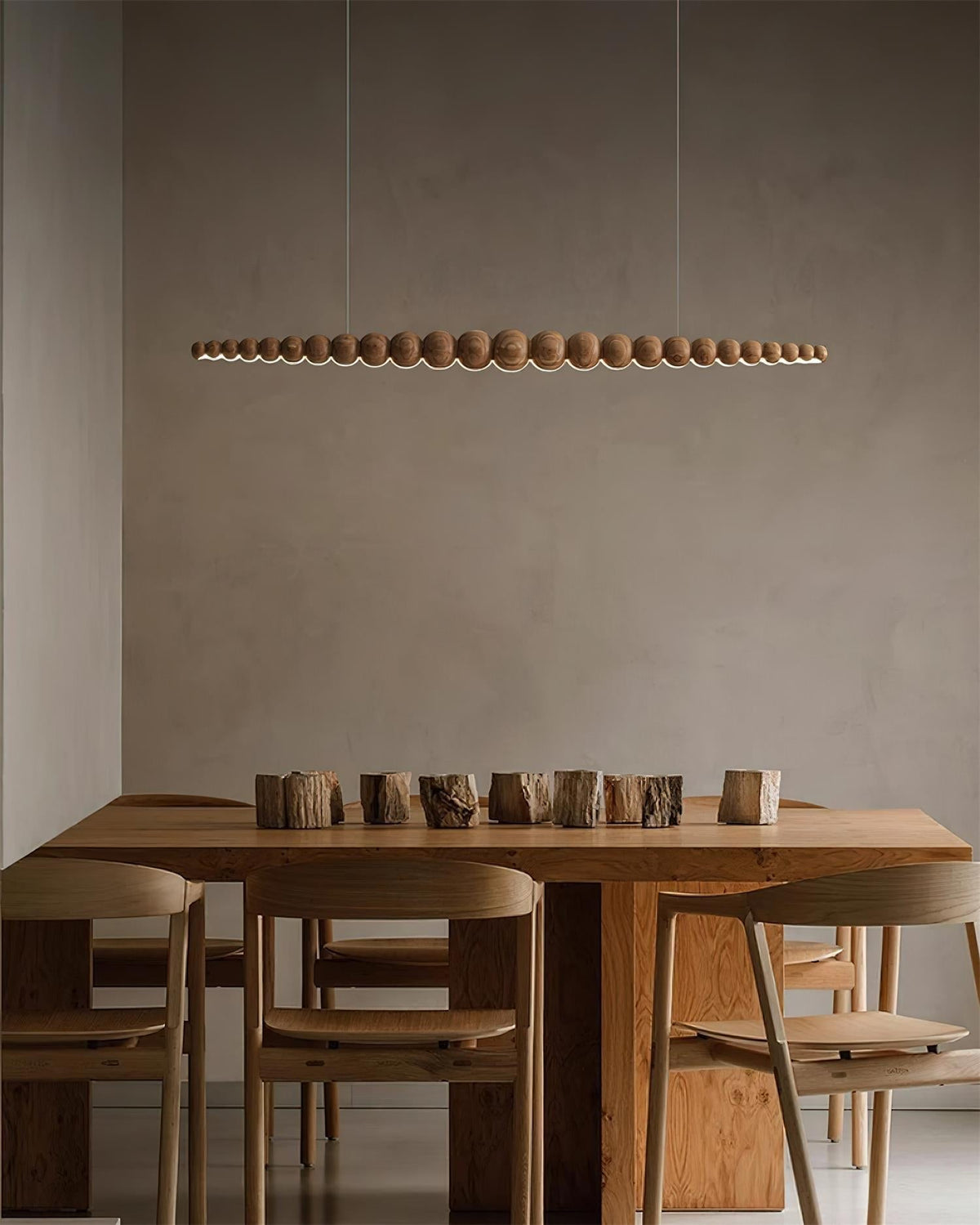 Suspension Mazurka en bois et métal – vue 25