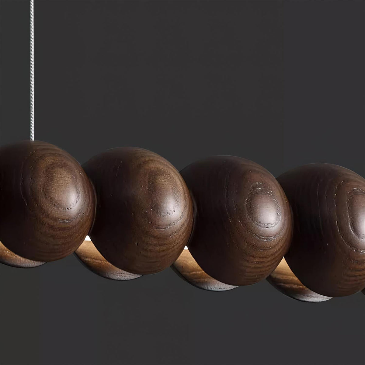 Suspension Mazurka en bois et métal – vue 27