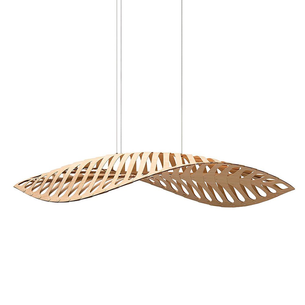 Suspension Améthyste en bois et métal – vue 3