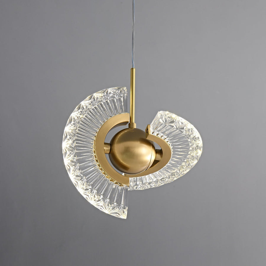 Suspension Charme en laiton – vue 5