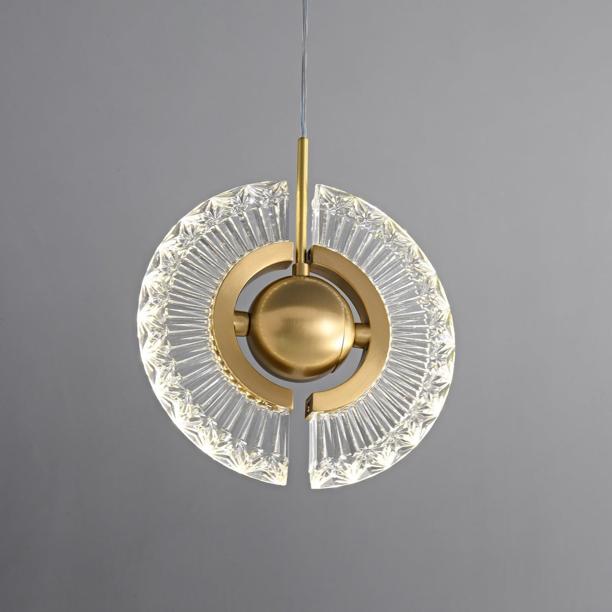 Suspension Charme en laiton – vue 6