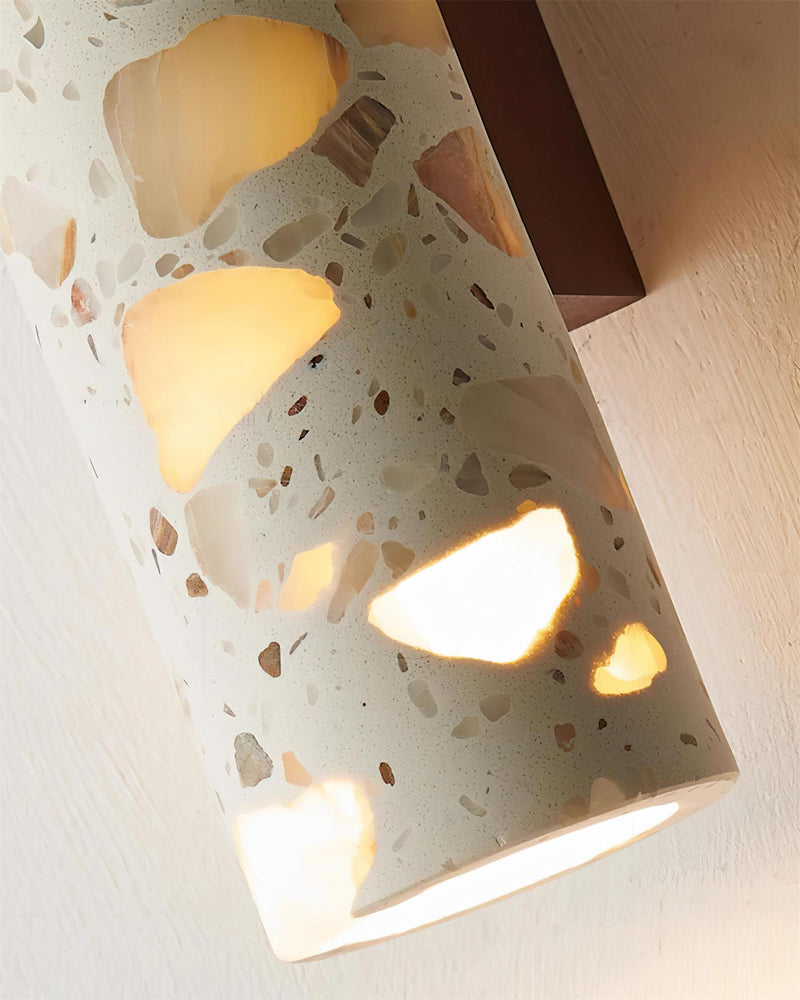 Applique Murale Méridien en terrazzo et noyer – vue 5
