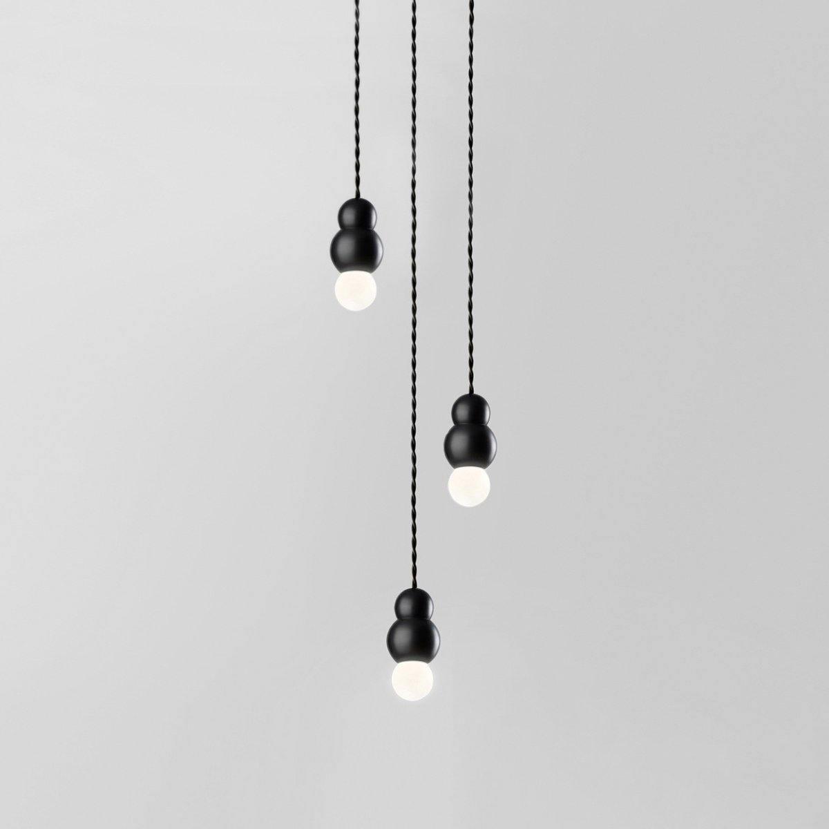 Suspension Augustine en verre et aluminium – vue 47