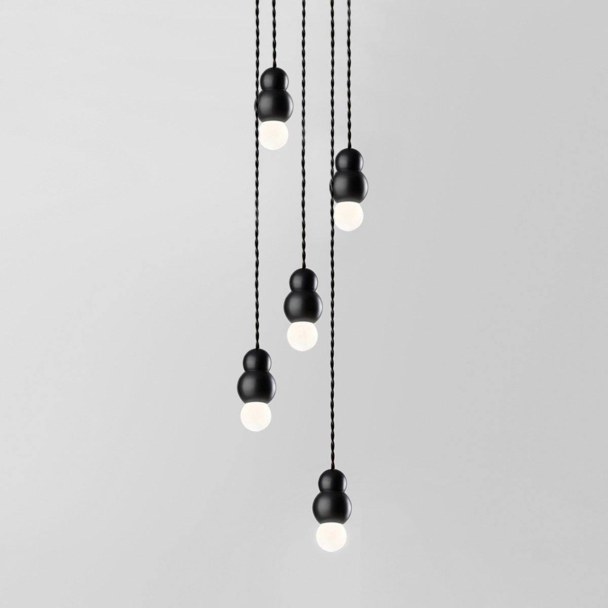 Suspension Augustine en verre et aluminium – vue 51
