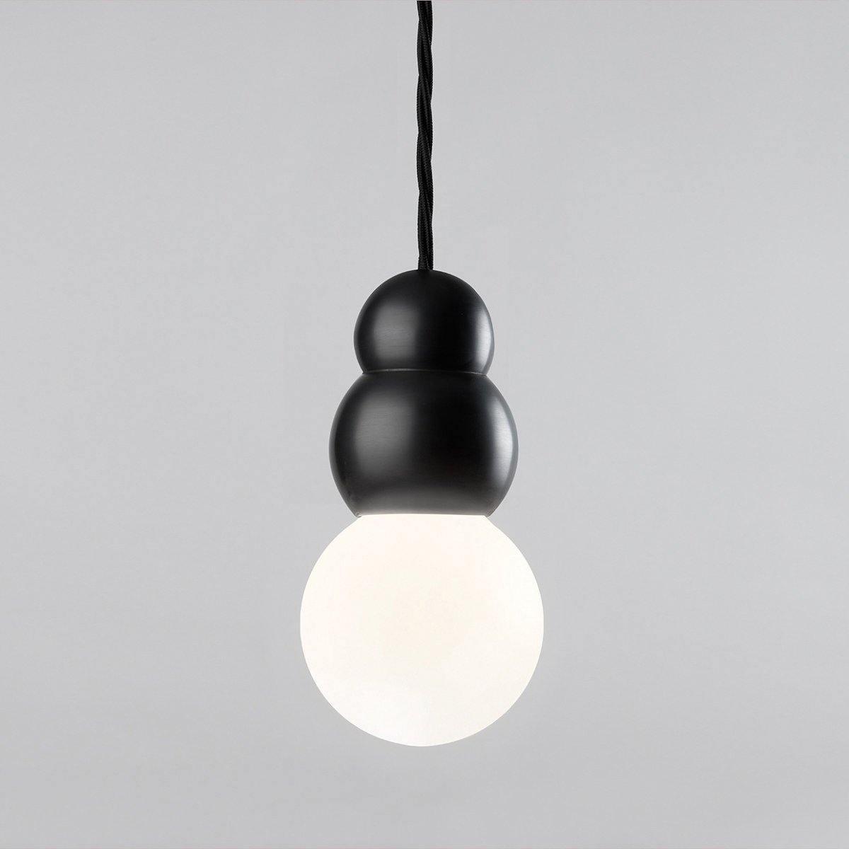 Suspension Augustine en verre et aluminium – vue 44
