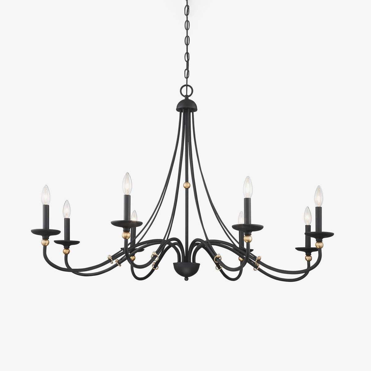 Lustre Abbaye en laiton – faubourg & fils