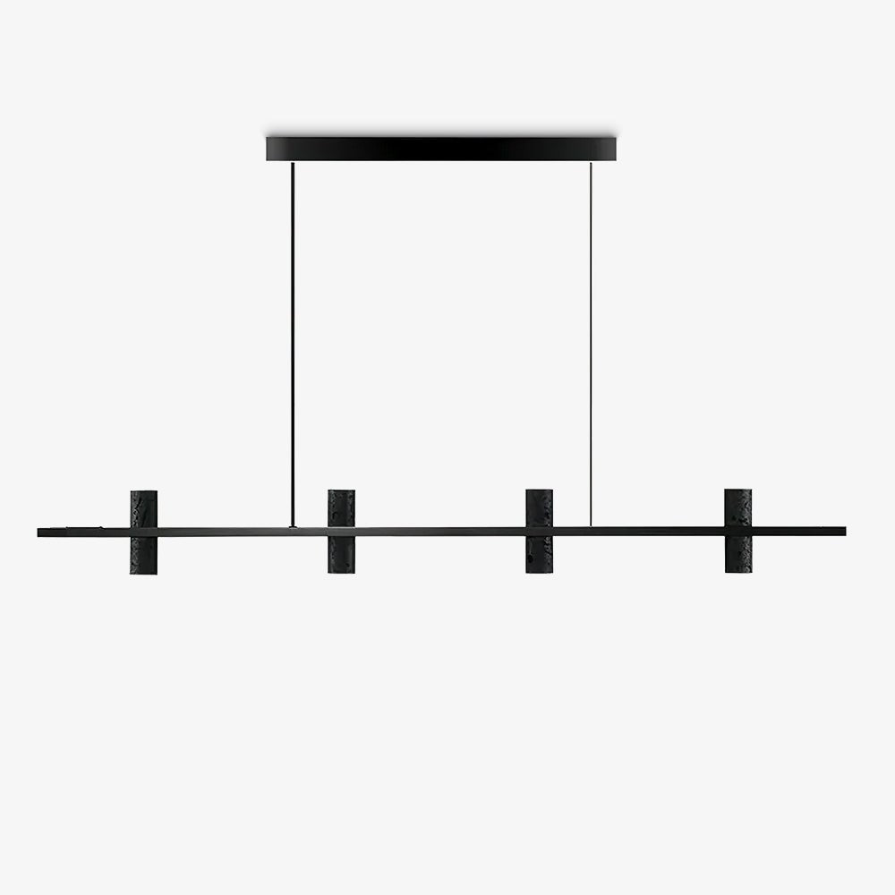 Lustre Porquerolles en pierre et cuivre – faubourg & fils