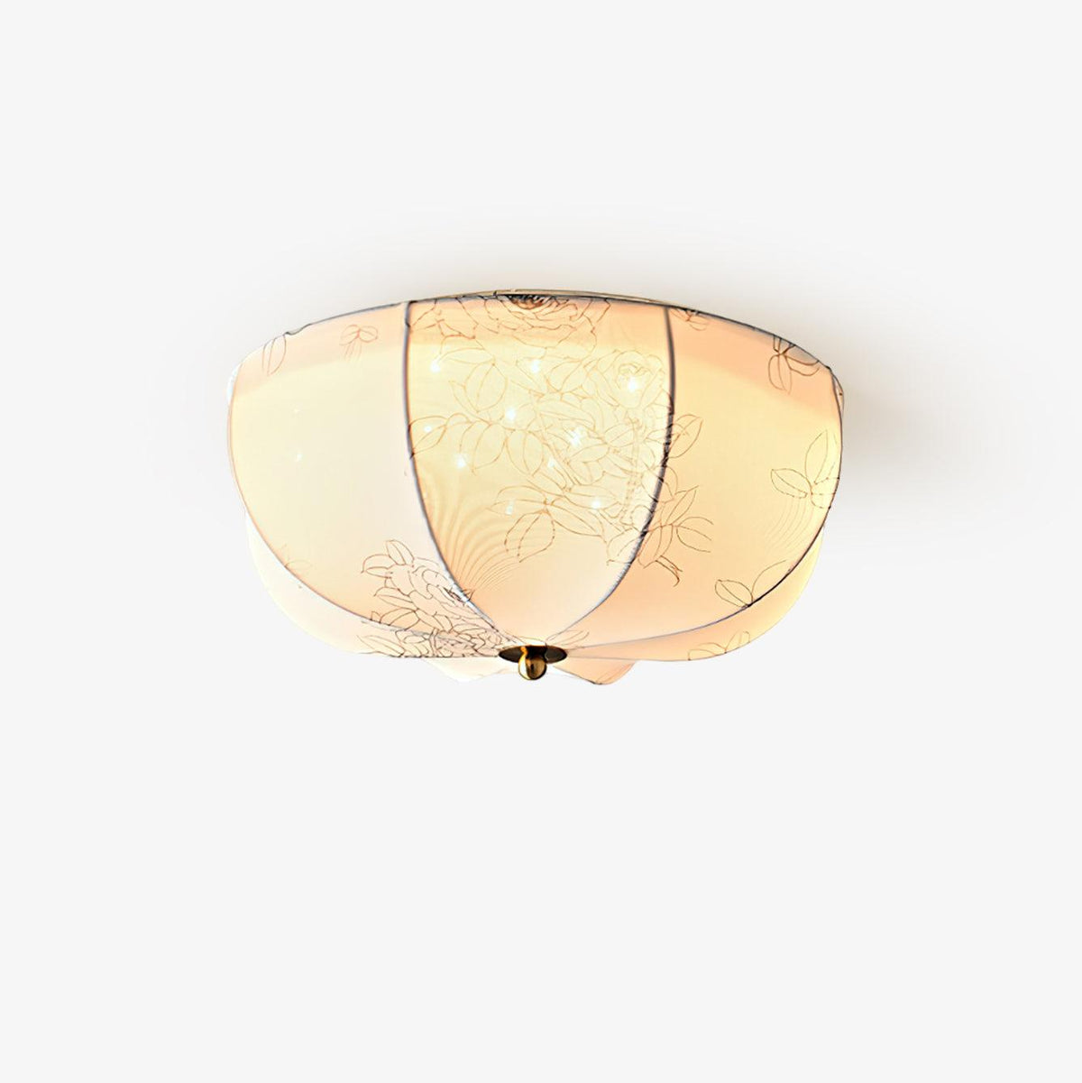 Plafonnier Giboulée en tissu et métal – faubourg & fils