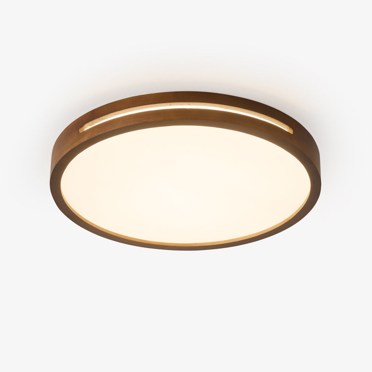Plafonnier Madeleine en bois et métal – faubourg & fils