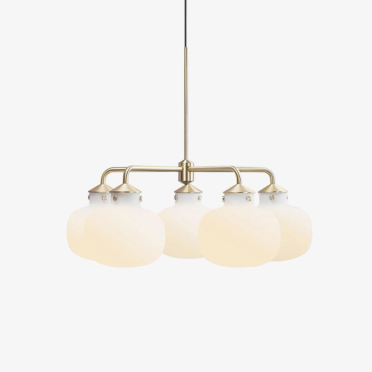 Suspension Adagio en verre et métal – faubourg & fils