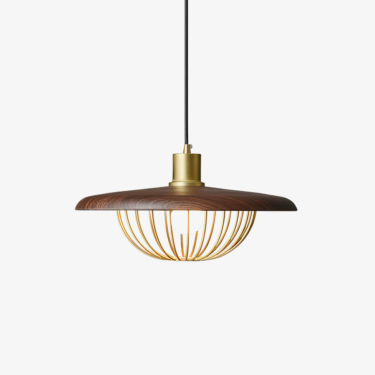 Suspension Allegro en bois et fer – faubourg & fils