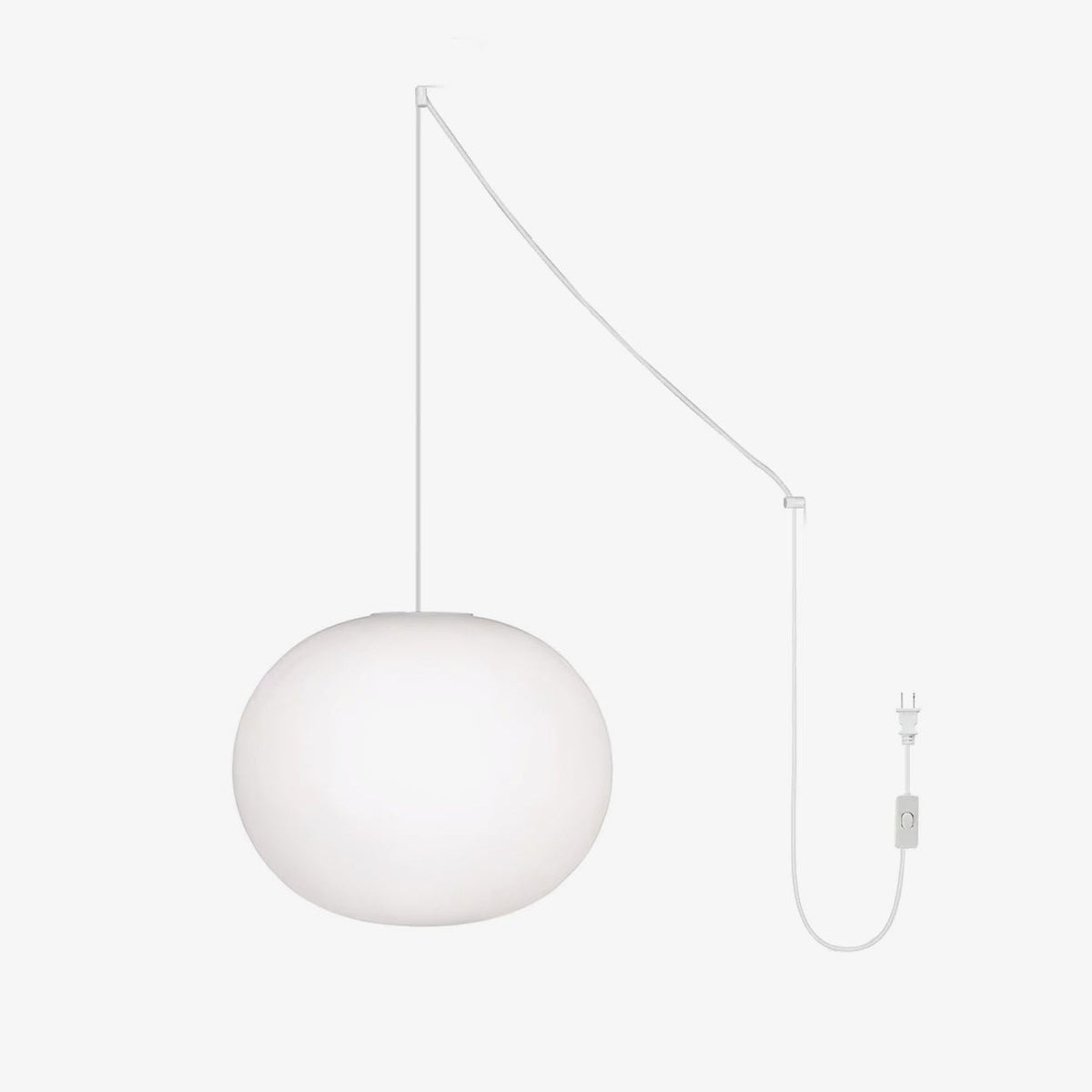 Suspension Cadaqués en verre et métal – faubourg & fils