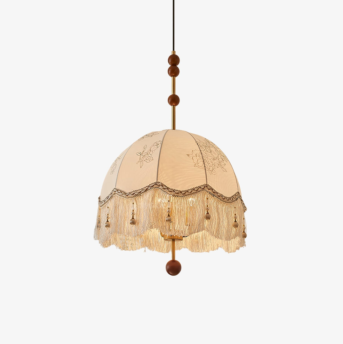 Suspension Carnac en tissu et fer – faubourg & fils