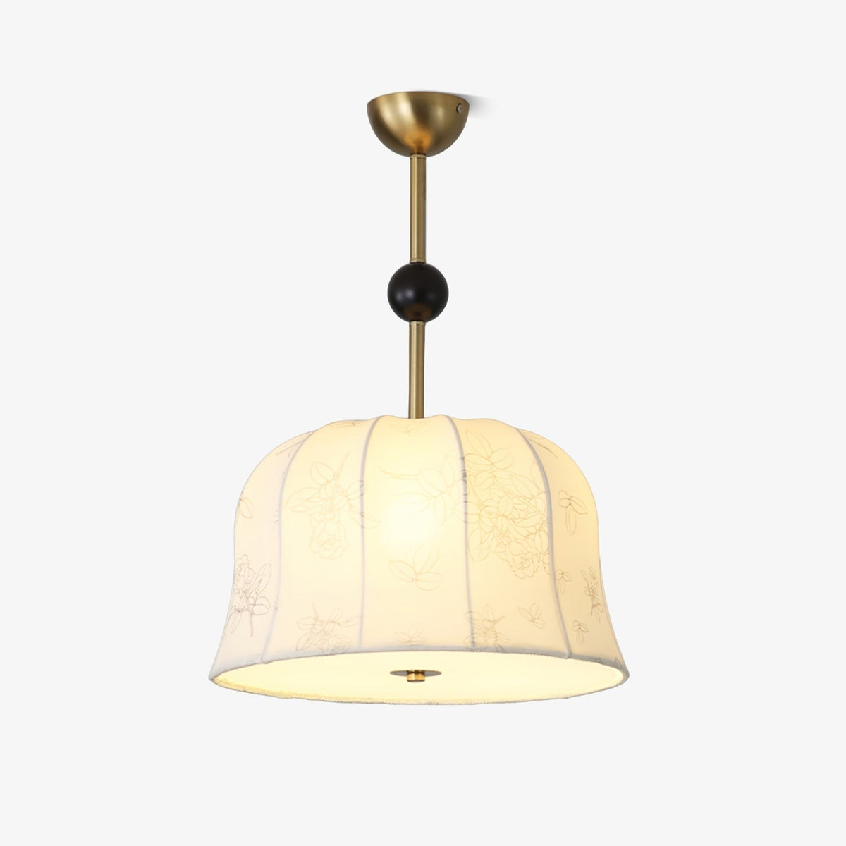 Suspension Daphné en bois et tissu – faubourg & fils